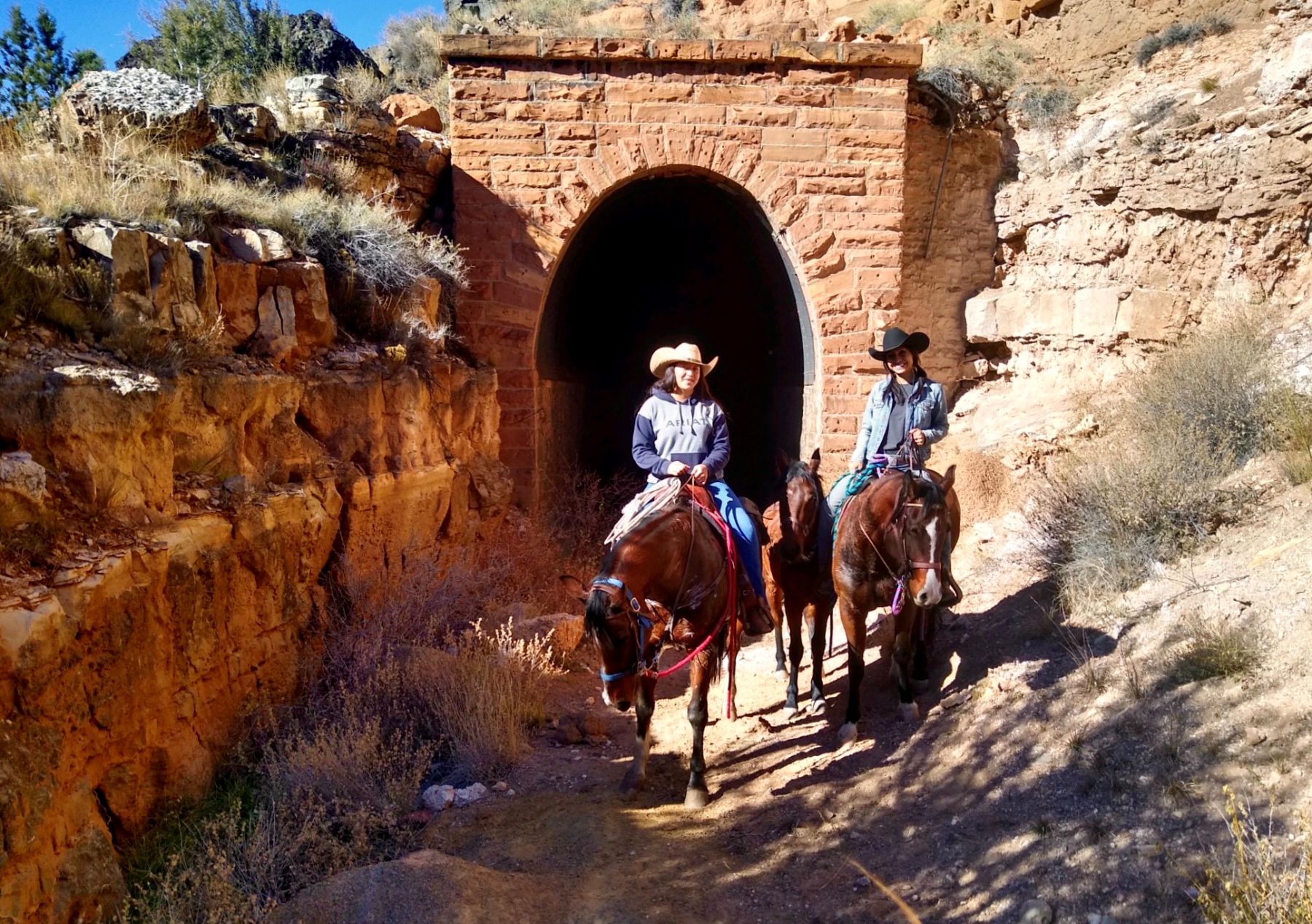 Tunnel to the past Johnson Canyon Tunnel near Ash Fork a landmark for
