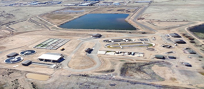 Shown is the water reclaimation facility near Prescott Airport. Prescott City Council Tuesday allocated $119,000 for a proposed fence to be installed so birders can gather. (City of Prescott/Courtesy)
