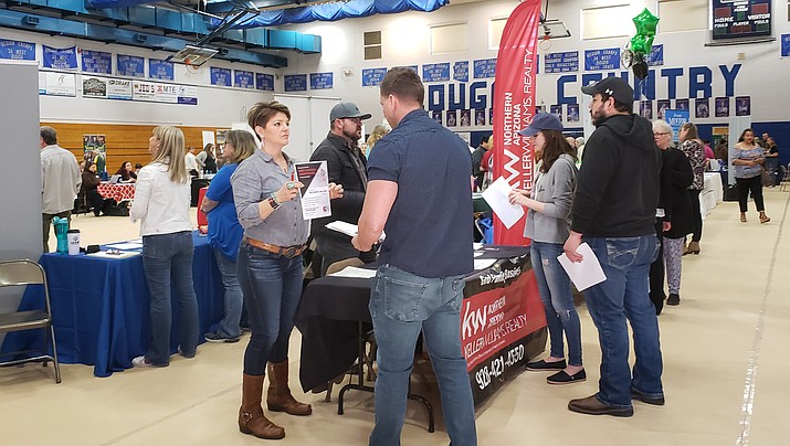 The 2020 Chino Valley Job Fair. This year’s job fair will be held Friday, Feb. 18, 2022, at Chino Valley High School. (Yavapai College/Courtesy)