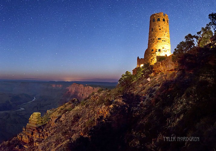 Grand Canyon National Park’s Astronomer in Residence program, along with its designation as an International Dark Sky Park, has helped secure the importance of night skies at national parks.  (Photo courtesy of Tyler Nordgren)