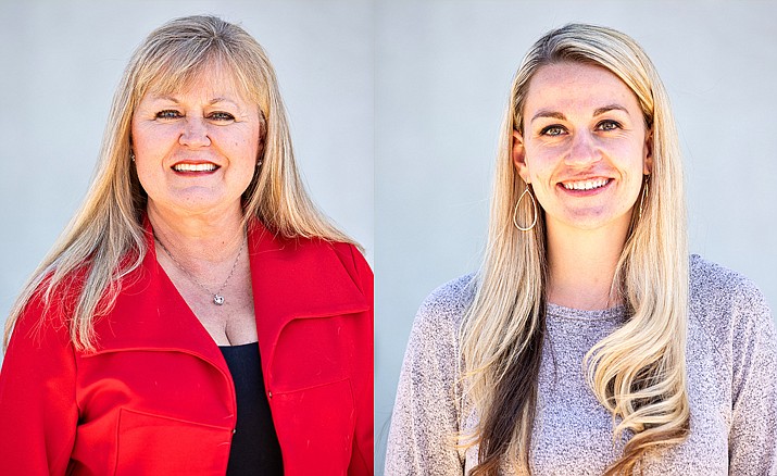 Maggie Greenwood, left, has been promoted to the role of regional operations director of Alta Vista Senior Living Community, and Danielle Wiese, right has accepted the position of executive director. (Alta Vista Senior Living Community/Courtesy)