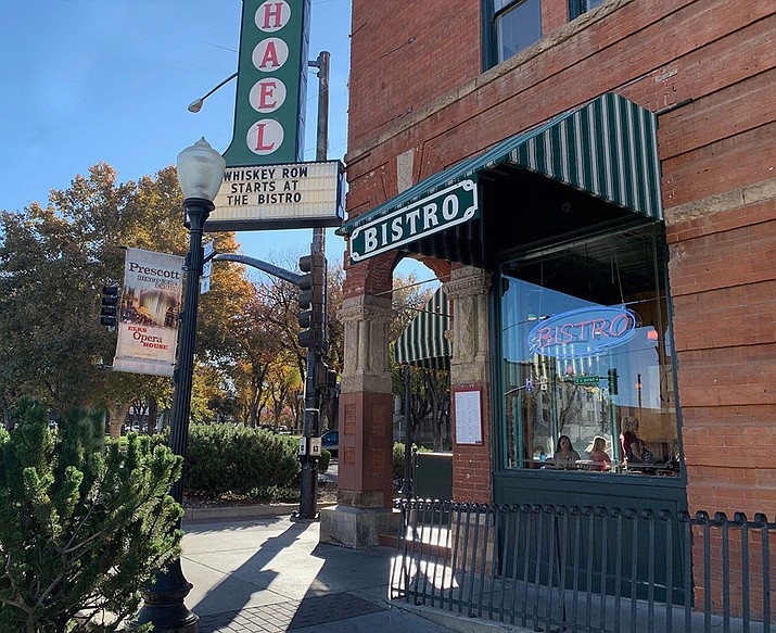 Bistro St. Michael reopened on Whiskey Row in downtown Prescott Feb. 16, 2022, nearly two years after temporarily closing because of the COVID-19 pandemic, a renovation and a retooling of the menu. (Bistro St. Michael/Courtesy)
