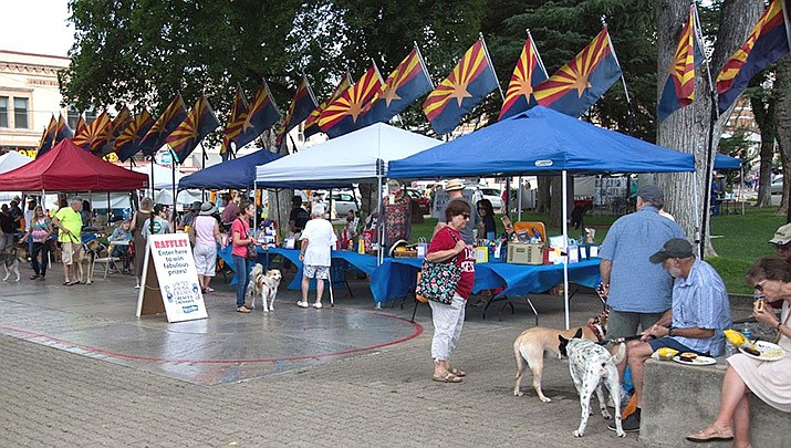 United Animal Friends will host Woof Down Lunch from 10 a.m. to 3 p.m. Saturday, May 21, 2022, on the courthouse plaza in Prescott. (Courtesy)