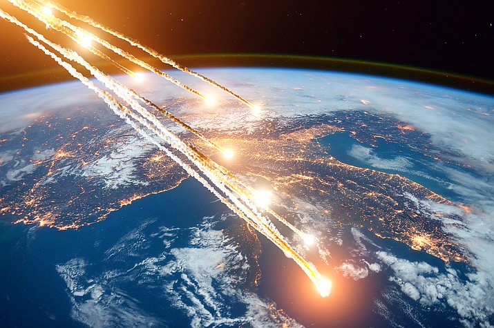 Although there is certainly a risk of such an event happening, statistically, the chance of something really large hitting Earth in the short term is quite small. (Adobe Stock)