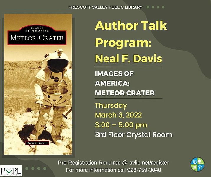 Prescott Valley Public Library to present author talk March 3 The