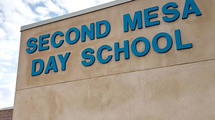 Second Mesa Day School opens for in-person learning as of Feb. 28. (Photo courtesy Second Mesa Day School)