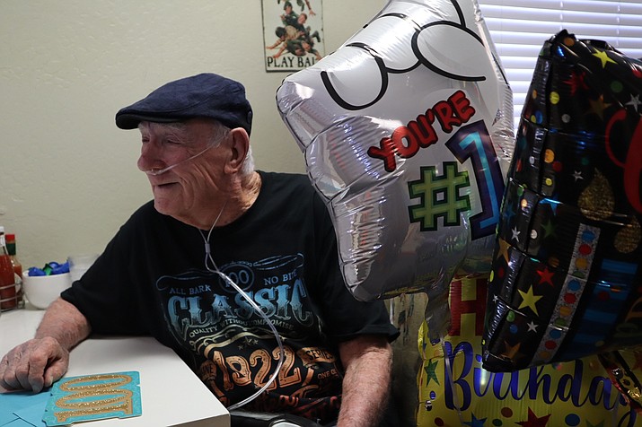 Roscoe Wesley McDaniel celebrates 100th birthday. (Teresa Vallejo/Courtesy)