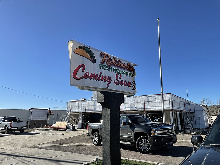 Riliberto’s Fresh Mexican Food will be opening one of its restaurants at the former Ponderosa Hand Car Wash property at 1235 Iron Springs Road in Prescott. (Doug Cook/Courier)