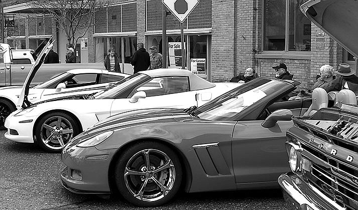 THE CLARKDALE CAR SHOW will be outside the 10-12 Lounge in downtown Clarkdale on March 12