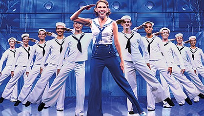 Filmed live at the Barbican in London, this major new five-star production of the classic musical comedy features an all-star cast led by renowned Broadway royalty Sutton Foster reprising her Tony Award-winning performance as Reno Sweeney. (Photos courtesy of SIFF)