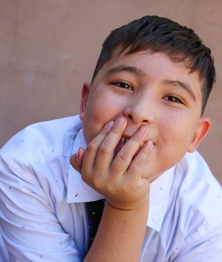 Get to know Gabriel at https://www.childrensheartgallery.org/profile/gabriel-j and other adoptable children at childrensheartgallery.org. (Arizona Department of Child Safety)