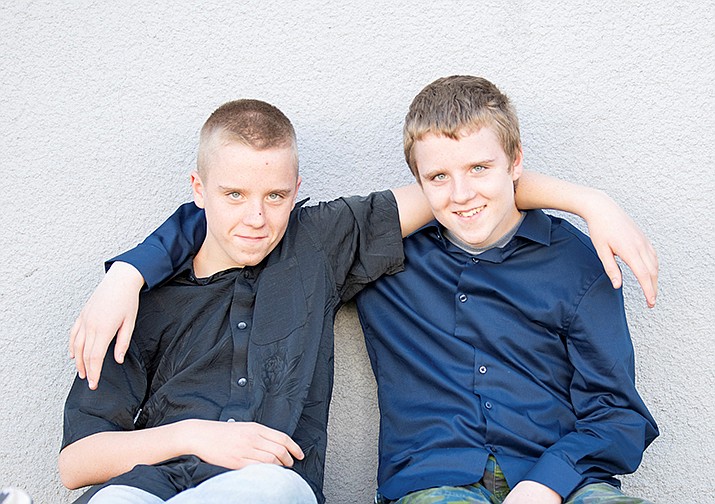 Get to know Jason and Brian at https://www.childrensheartgallery.org/profile/jason-brian and other adoptable children at childrensheartgallery.org. (Arizona Department of Child Safety)