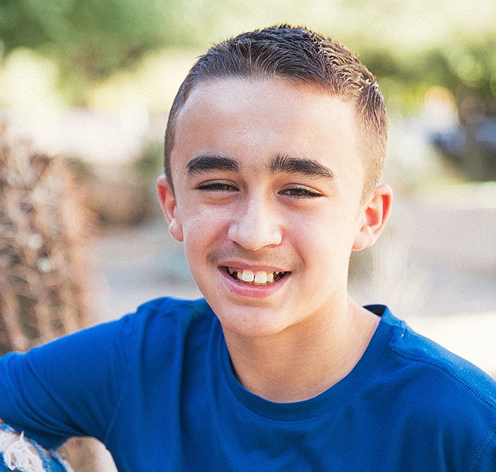 Get to know Nathan at https://www.childrensheartgallery.org/nathan-o# and other adoptable children at childrensheartgallery.org. (Arizona Department of Child Safety)