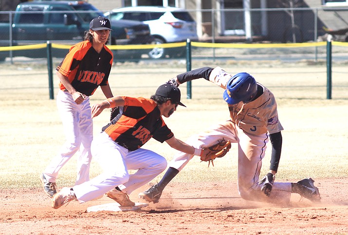 The Williams Vikings baseball and softball teams faced Joseph City March 22 at home. (Wendy Howell/WGCN)