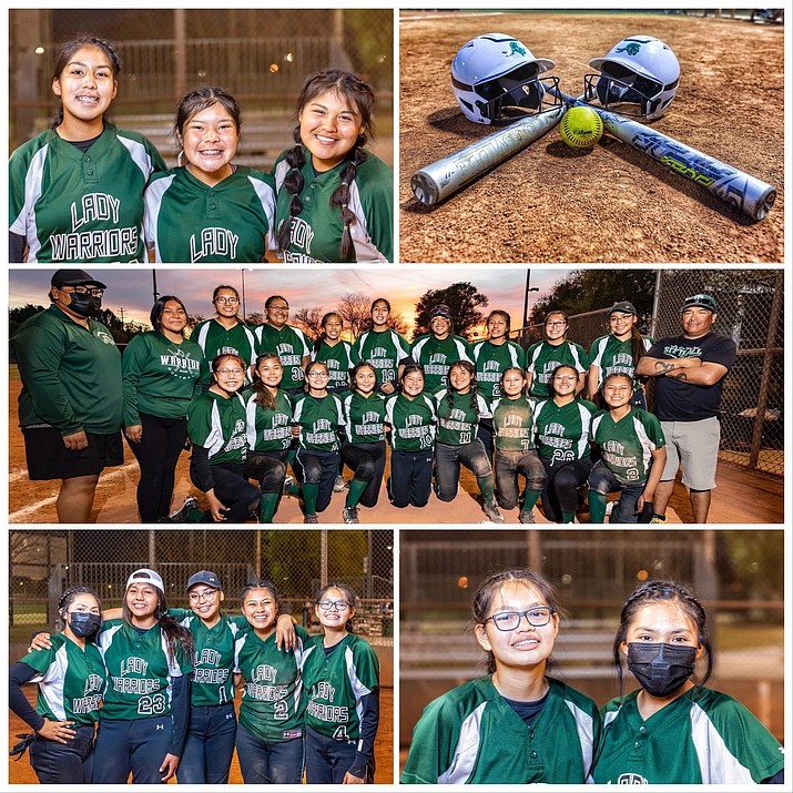 Tuba City Lady Warriors participate in the 2022 EPIC Softball Tournament in Phoenix, Arizona after two-years of non-play because of the COVID-19 pandemic.  (Photos/TCUSD)
