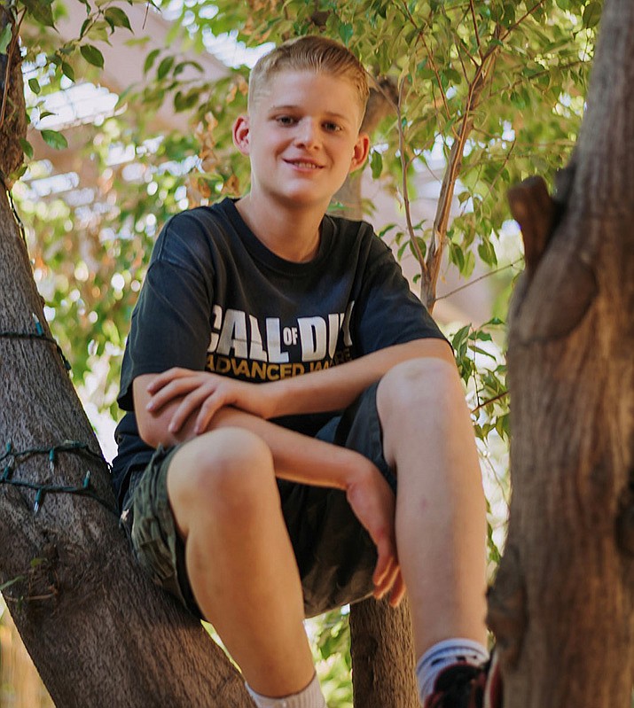 Get to know Brenden at https://www.childrensheartgallery.org/brenden-b and other adoptable children at childrensheartgallery.org. (Arizona Department of Child Safety)