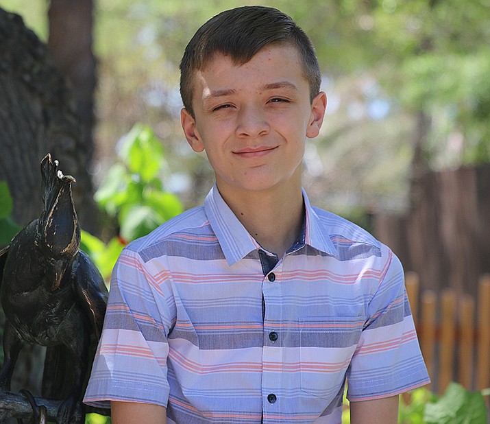 Get to know Jaiden at https://www.childrensheartgallery.org/jaiden-b and other adoptable children at childrensheartgallery.org. (Arizona Department of Child Safety)
