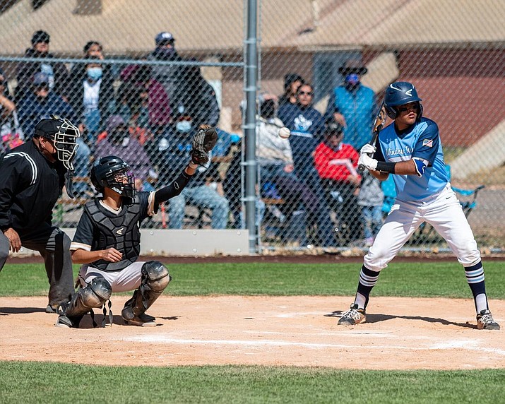 The Chinle Wildcats sweep the 3A North doubleheader over the Window Rock Fighting Scouts April 1, with scores of 13-1 and 13-8. (Photo courtesy of Lee Begaye)