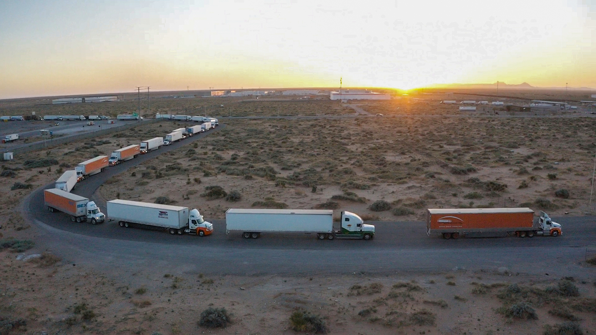 texas border news truckers