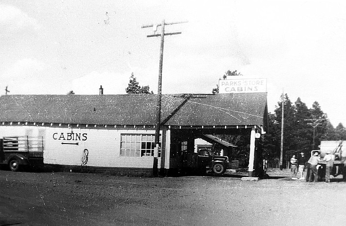 The original Parks Store and Cabins has been a staple in the Parks, Arizona community since 1906. (Photos/Williams Historic Photo Archive)