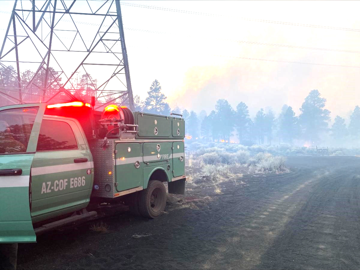 Cochrane Fire contained at 52 acres in Flagstaff WilliamsGrand