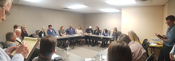 Over 20 Verde Valley beef producers, including representatives from the Yavapai-Apache Nation, met with Congressman Tom O’Halleran on April 12 to discuss threats to the local beef industry.