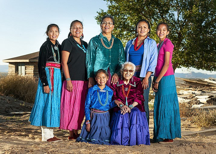 In the book "Voices of Navajo Mothers and Daughters: Portraits of Beauty," more than 60 Navajo women in 21 families talk about their experiences in their own words. (Photo/David Young-Wolff)