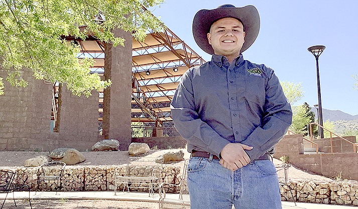 Danny Avalar earned his emergency medical technician certification and is currently working to complete a fire science degree at Yavapai College.