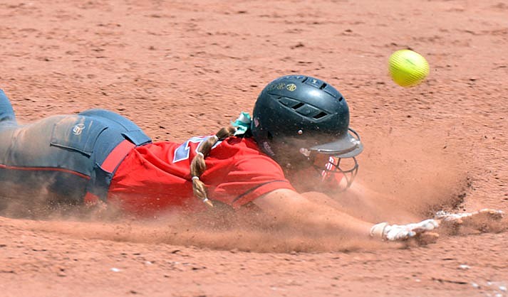 The Mingus Union High School softball season continues this weekend after the Marauders unseated No. 2 Greenway. (VVN/file/Vyto Starinskas)