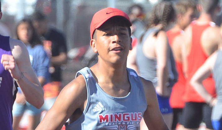 Cesar Diaz is among Mingus athletes who have qualified to participate in the Arizona Championships. (VVN/file/Vyto Starinskas)