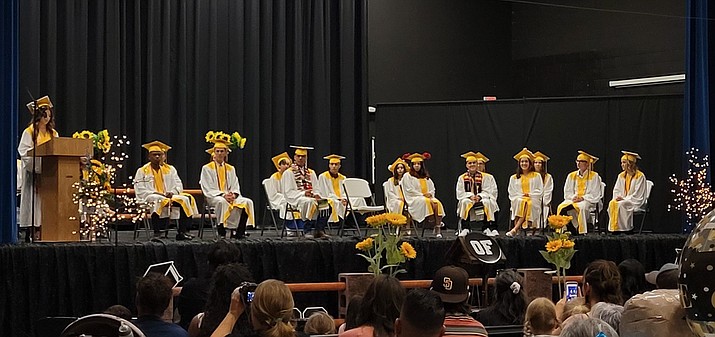 The Ash Fork High School class of 2022 held their graduation ceremony May 5.  (Photos courtesy of Cris Acosta)