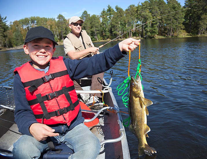 In partnership with Arizona Game and Fish, the Williams Police Department is hosting a free fishing day at Buckskinner Park, June 3. (Stock photo)