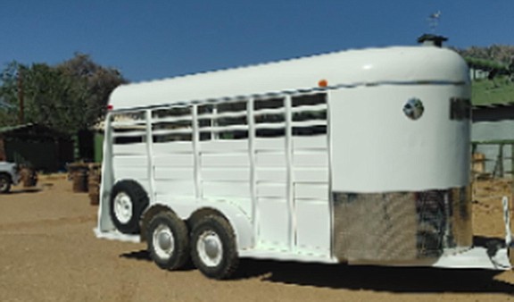 An example of what the suspect trailer may look like. (Courtesy YCSO)