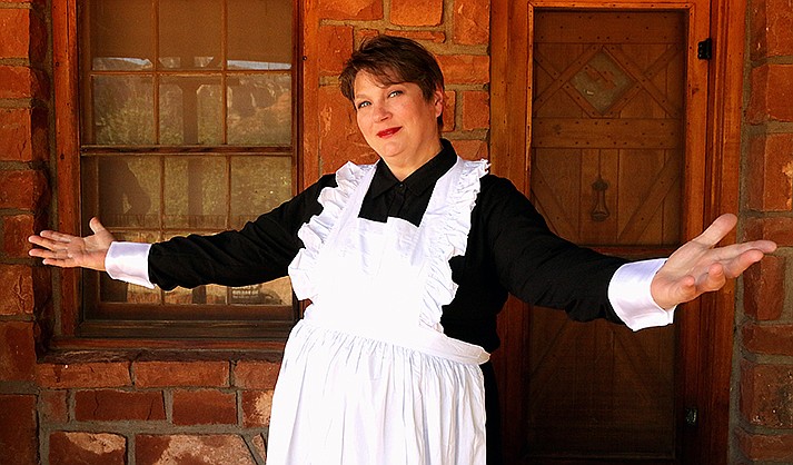Harvey Girl re-enactor Heather Valentine Mitten at the Sedona Heritage Museum. (Submitted by Sedona Heritage Museum)