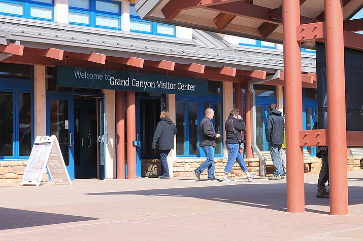 The Grand Canyon Visitor Center re-opened for the season May 6. (Loretta McKenney/WGCN)
