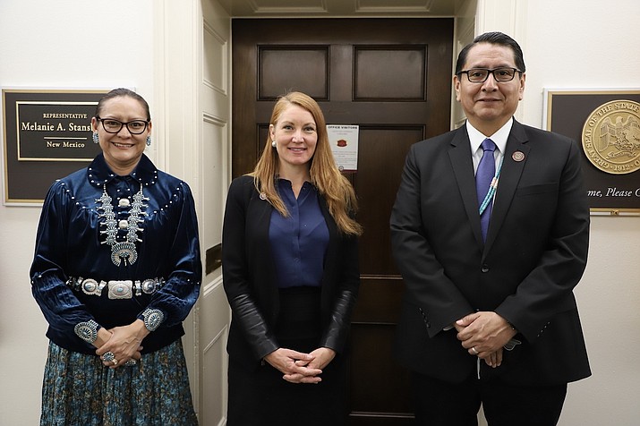 On May 12, Navajo Nation President Jonathan Nez provided testimony in support of Congressional bills that will deliver more clean water to Navajo communities. (Photo/OPVP)