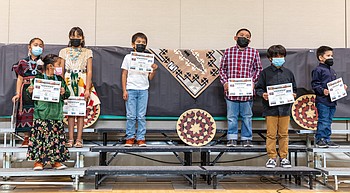Tuba City Elementary School honors Navajo language students photo