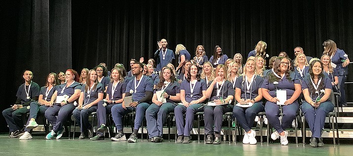 The college celebrated 51 nursing program graduates from both the Prescott and Verde Valley campuses. (Yavapai College/Courtesy)