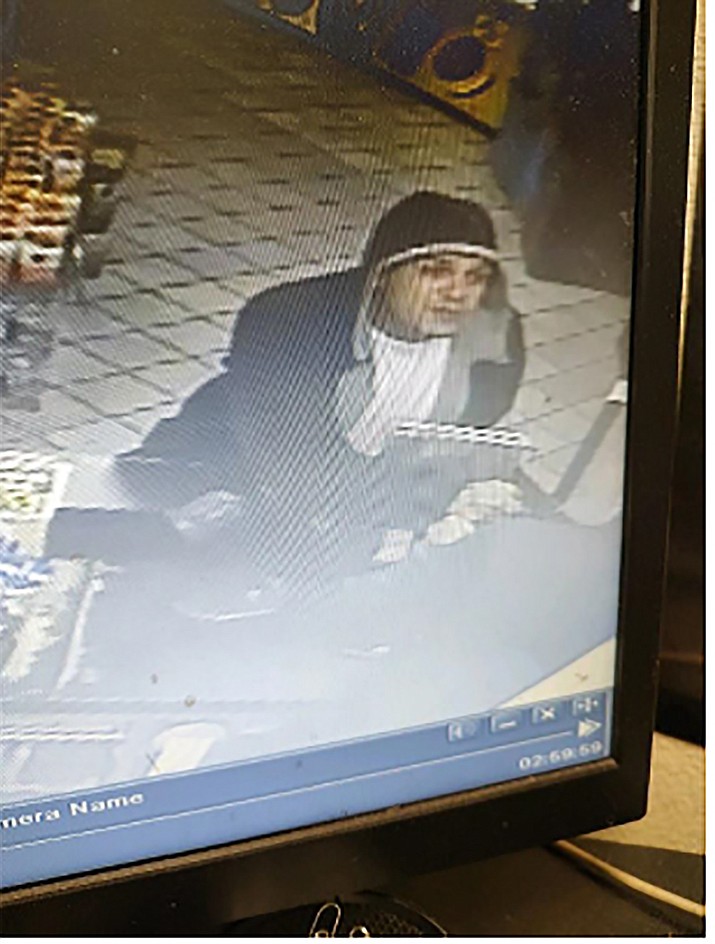 Prescott Valley Police are asking the public's help in identifying this suspect in an early morning robbery May 25 at the Circle K convenience store. (Prescott Valley Police Department/Courtesy)