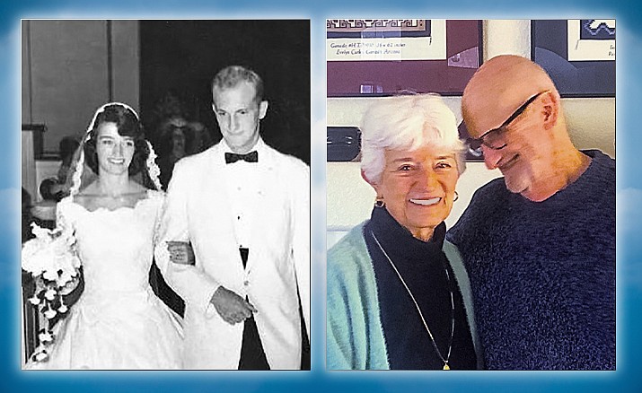 Dr. James and Mrs. Judith (Hill) Veney will celebrate their 60th wedding anniversary on June 13. They were married in Athens, Ohio, in 1962. The couple is shown then and now. (Courtesy photos)