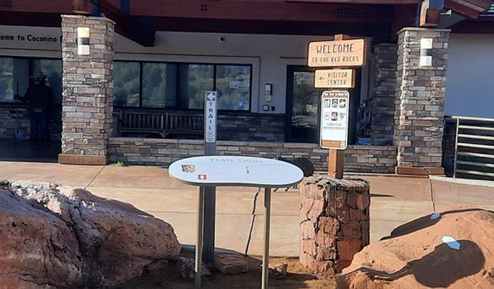 The new display at the Red Rock Ranger District Visitor Center. (Photo courtesy of Friends of the Forest Sedona)