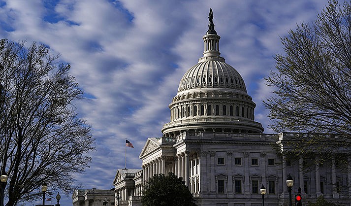 The Capitol is seen in Washington, early Friday, April 1, 2022. The House committee investigating the Jan. 6 attack on the U.S. Capitol will go public with its findings starting Thursday, June 9. (AP Photo/J. Scott Applewhite, File)