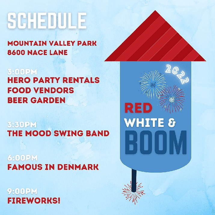 Prescott Valley's ‘Red, White & Boom!’ fireworks display scheduled for