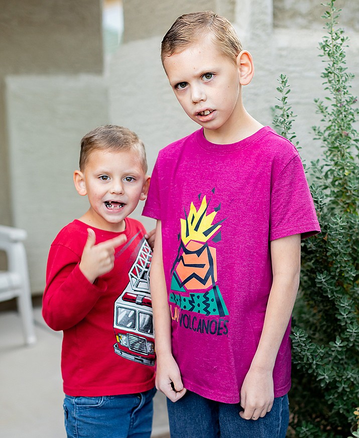 Get to know Hero and Tauke at https://www.childrensheartgallery.org/hero-and-tauke and other adoptable children at childrensheartgallery.org. (Arizona Department of Child Safety)