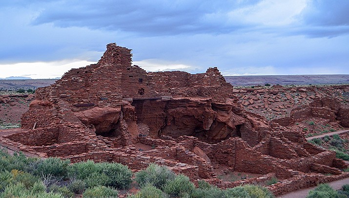 The wildfires sweeping northern Arizona are burning in an area rich with ancient sites and artifacts. The Wupatki National Monument, pictured here, has twice been evacuated due to wildfires this year. (Photo by Diane C. Gleeson, cc-by-sa-4.0, https://bit.ly/3xJY6ta)