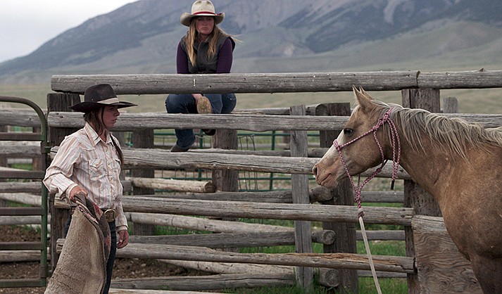 Emelie Mahdavian’s sweeping documentary “Bitterbrush” follows Hollyn Patterson and Colie Moline, range riders who are spending their last summer herding cattle in remote Idaho.
