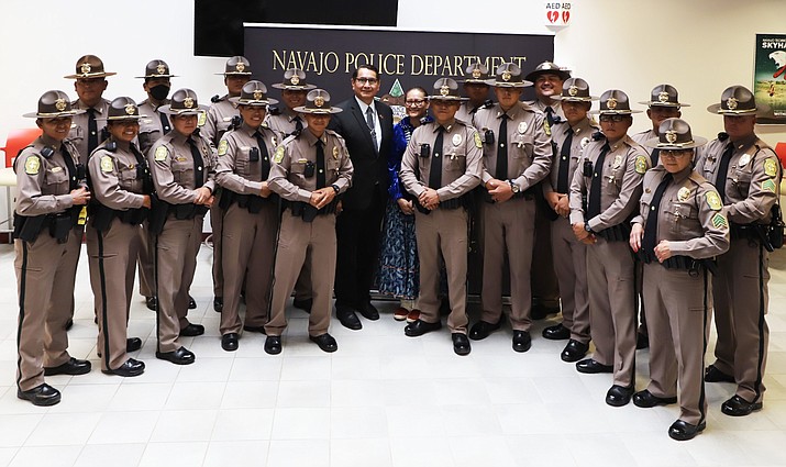 Navajo Police Academy graduates 10 new police officers (Photo/OPVP)