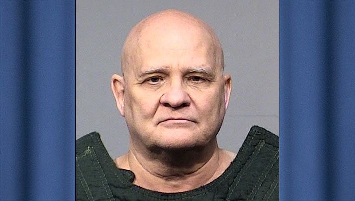 Robert McDowell, 61, of Mayer is facing a charge of first-degree murder in the fatal shooting of Sheriff's Sgt. Rick Lopez. (YCSO/Courtesy image)