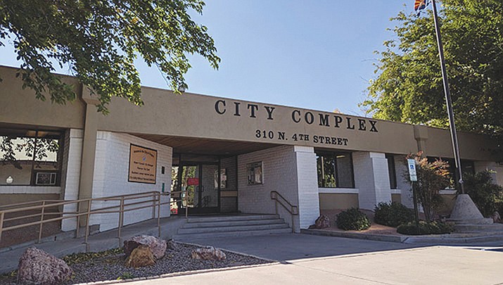 Kingman City Council could decide to place a sales tax increase on the Nov. 8 election ballot when they meet on Tuesday, July 5. The city complex at 301 N. 4th St. is pictured. (Miner file photo)