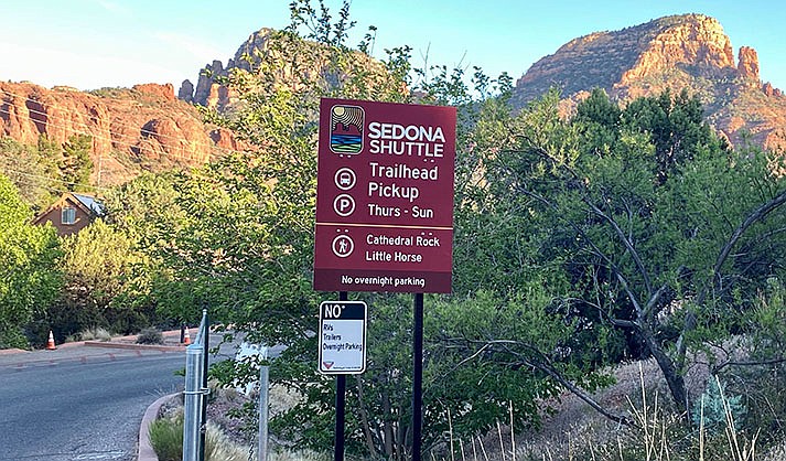 The Sedona Shuttle trailhead service launched in March has been a big hit logging over 85,000 passenger boardings within the first 54 days of service.